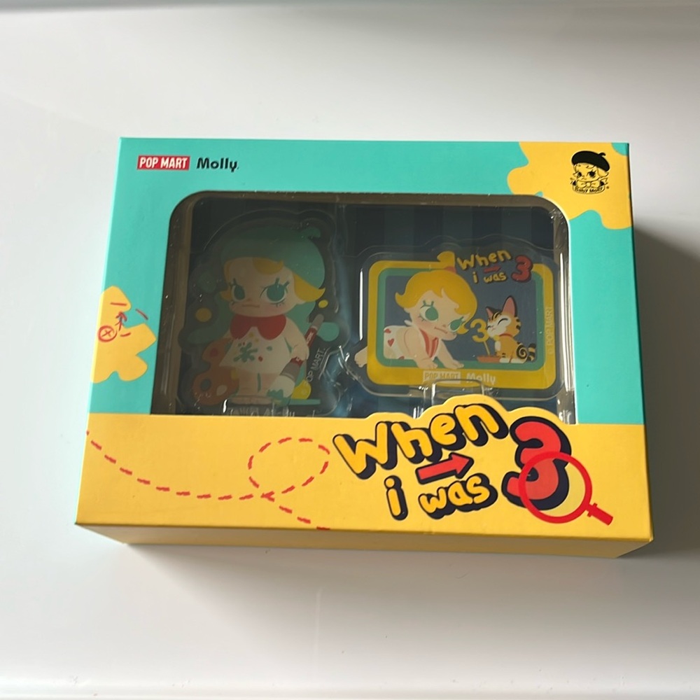 POPMART Baby Molly When I was 3 hook decor